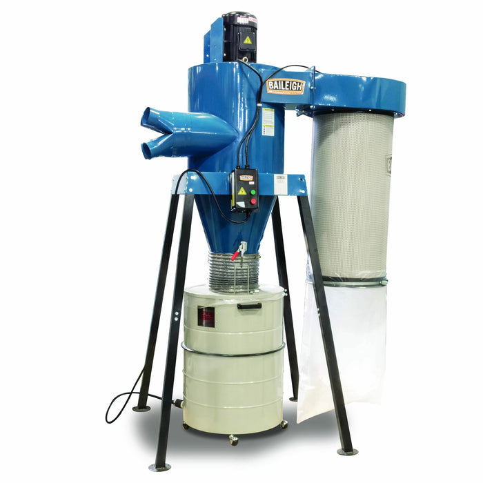 Cyclone Dust Collector | 5HP | Baileigh Industrial BA9-1014516