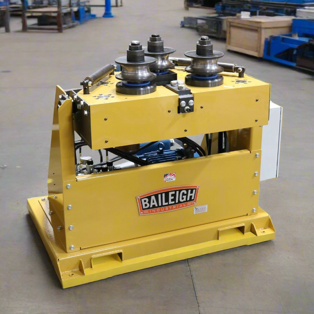 Hydraulic Roll Bender | 220V | 1Phase | Baileigh Industrial BA9-MDL-ME ...