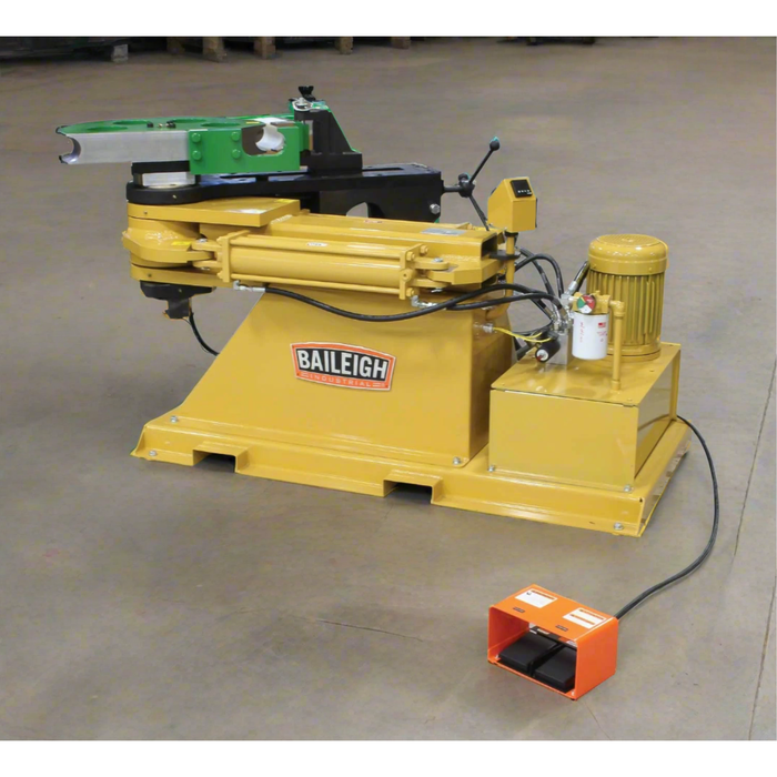 Hydraulic Pipe Bender | 3 Phase | 220V | Baileigh Industrial BA9-RDB500220SB