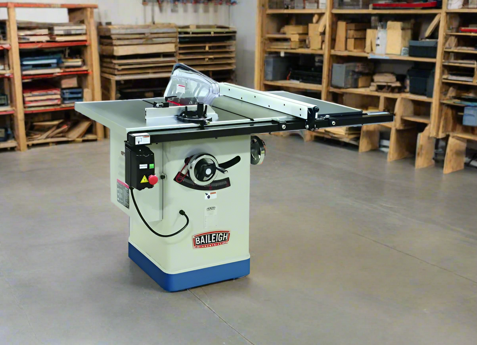 Table Saw | 10'' | Cabinet Style | 40" x 27" Table Size | Baileigh Industrial BA9-1229612