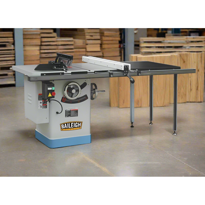 Table Saw | 10'' | Cabinet Style | 50" Max Rip Cut | Baileigh Industrial BA9-1229615