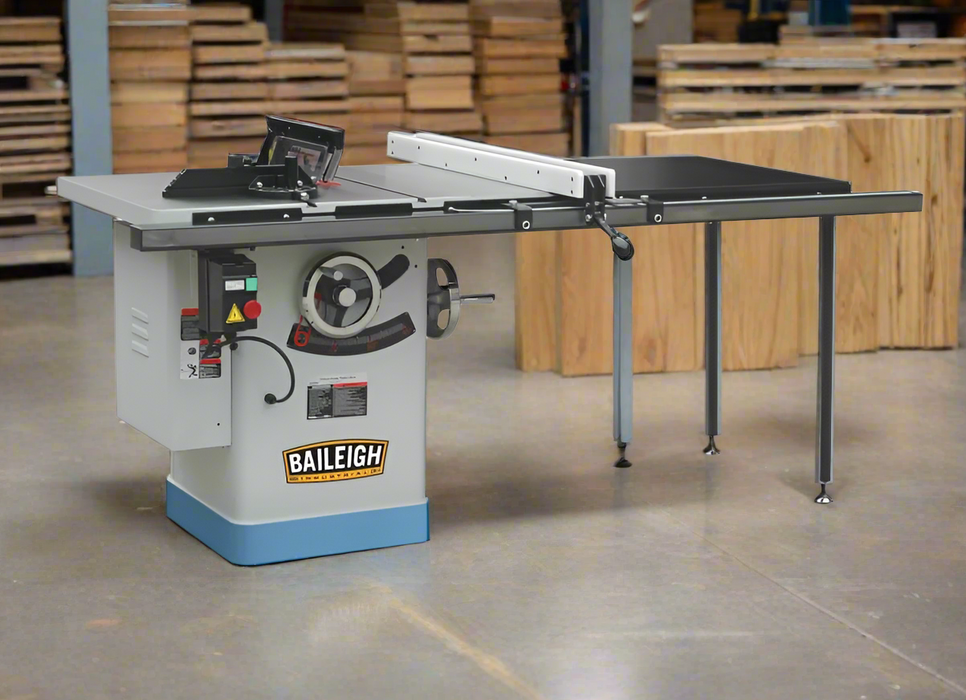 Table Saw | 10'' | Cabinet Style | 50" Max Rip Cut | Baileigh Industrial BA9-1229615