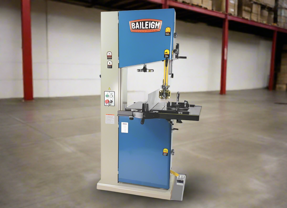 Band Saw | 18'' | Vertical | 20" x 24" Table Size | Baileigh Industrial BA9-1016612