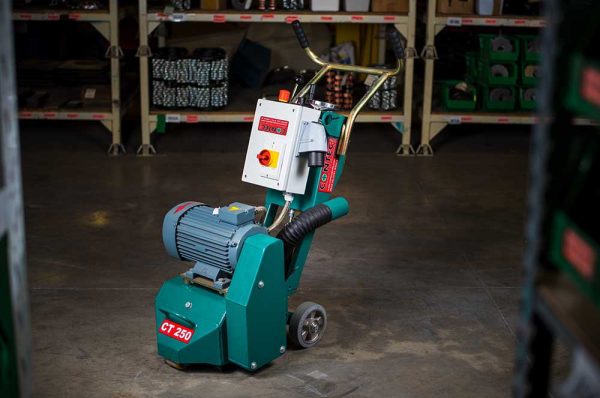 Concrete Scarifier | 10'' | 12HP | 230V | 3 Phase | Bartell Global CTPCT250