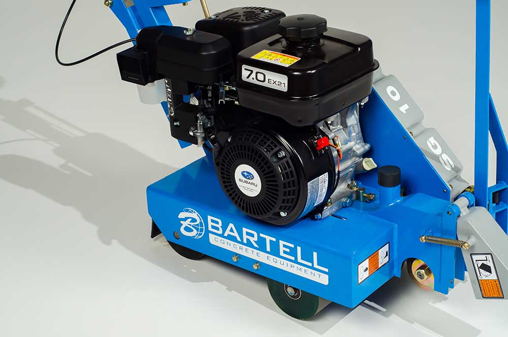 Concrete & Asphalt Saw | 10'' | 7HP | Kohler Engine | Bartell Global SG10K