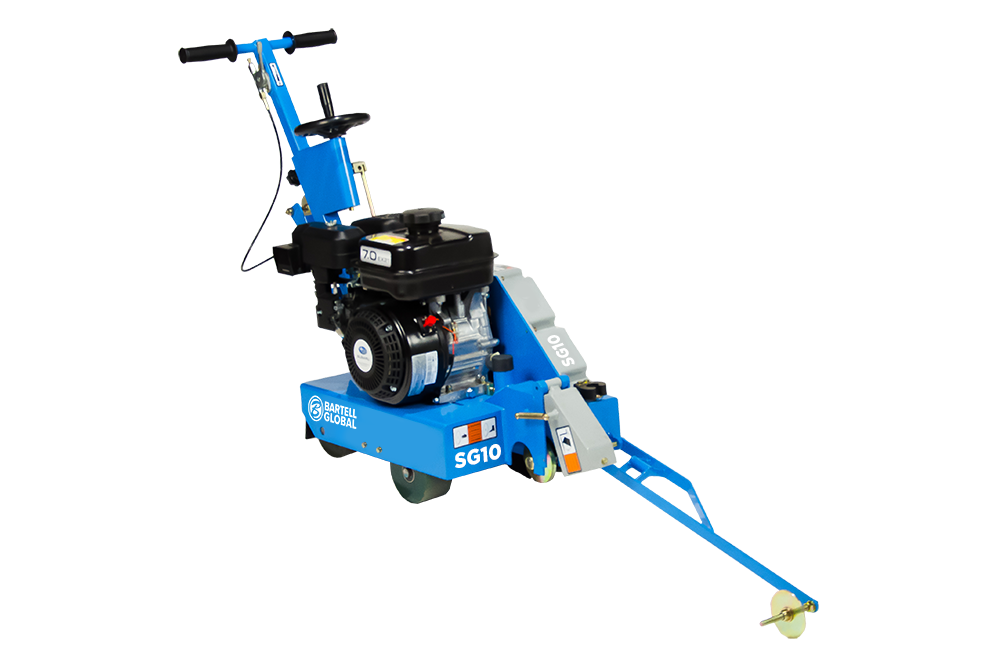 Concrete & Asphalt Saw | 10'' | 7HP | Kohler Engine | Bartell Global SG10K