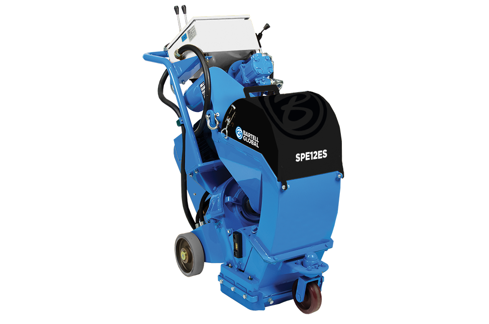 Shotblaster | 12'' | 12HP | 230V | 3 Phase | Electric | Bartell Global 836-SPE12ES-4