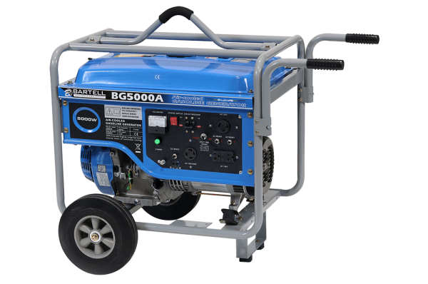 Generator | 5000W Max Output | Gas X420 Engine | Bartell Global BG5000A