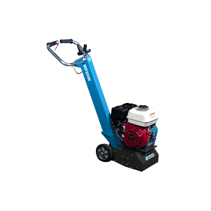 Concrete Scarifier | 8'' (20cm) | 3HP | 230V | Electric Motor| Bartell Global BEF200N-2A