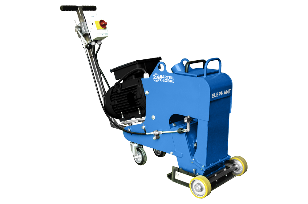 Shotblaster Elephant | 5HP | 230V | Single Phase | Bartell Global CTBELEPHANT