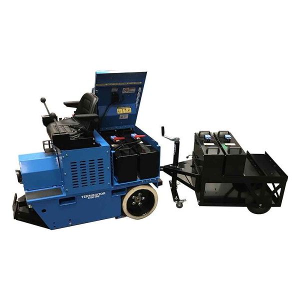 Terminator | Ride-On Floor Scraper | Battery Powered | Bartell Global 98-0025