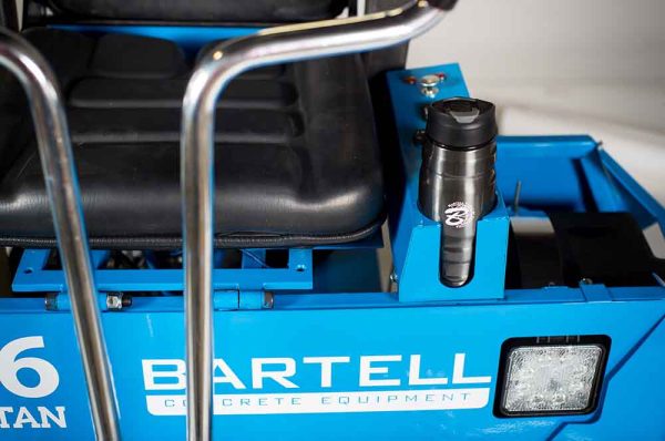 Ride-On Trowel | Gas Engine | with Vanguard 37hp EFI |  Bartell Global BRT96V37