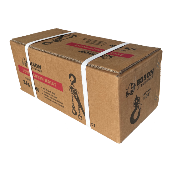 Lever Hoist | 1 1/2 Ton | Black Oxide | Bison Lifting LH15-10-B