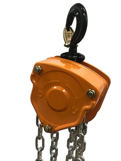 Manual Chain Hoist | 1/2 Ton | Black Oxide | Bison Lifting CH05-10-B