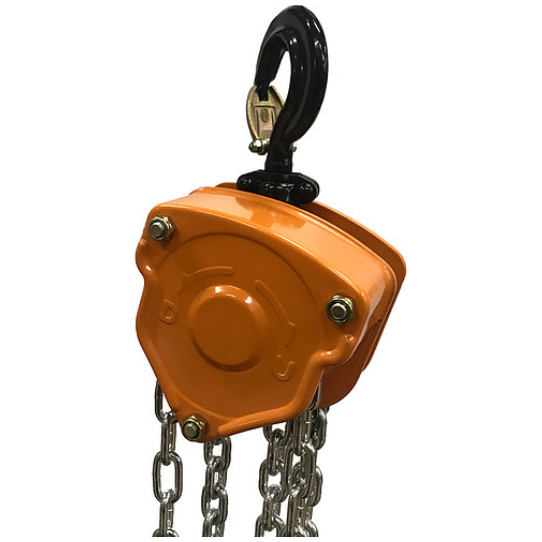 Manual Chain Hoist | 1/2 Ton | Black Oxide | Bison Lifting CH05-10-B