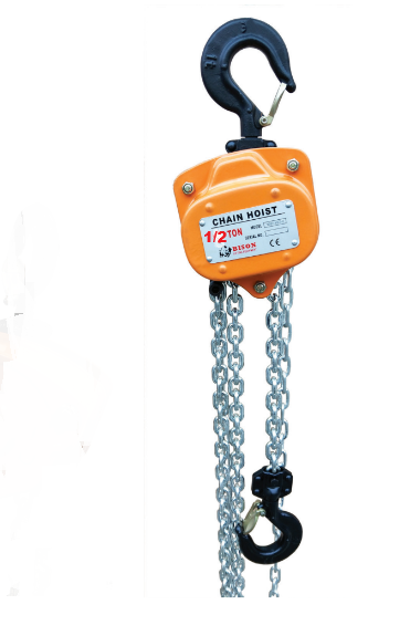 Manual Chain Hoist | 1/2 Ton | Galvanized | Bison Lifting CH05-10-G