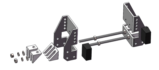 Clamp-On Beam End Stops | 4.25" - 21.65" | Bison Lifting TESH30-63