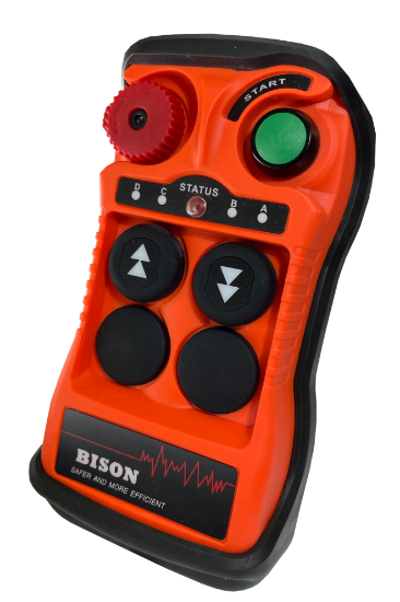 Radio Remote Kit | 2 Button | for Hoist Dual Speed | Bison Lifting Q202