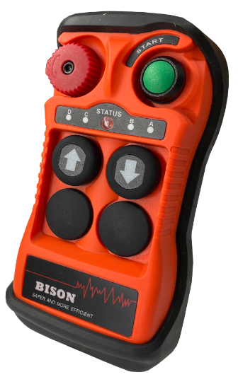 Radio Remote Kit | 2 Button | for Hoist Single Speed | Bison Lifting Q200