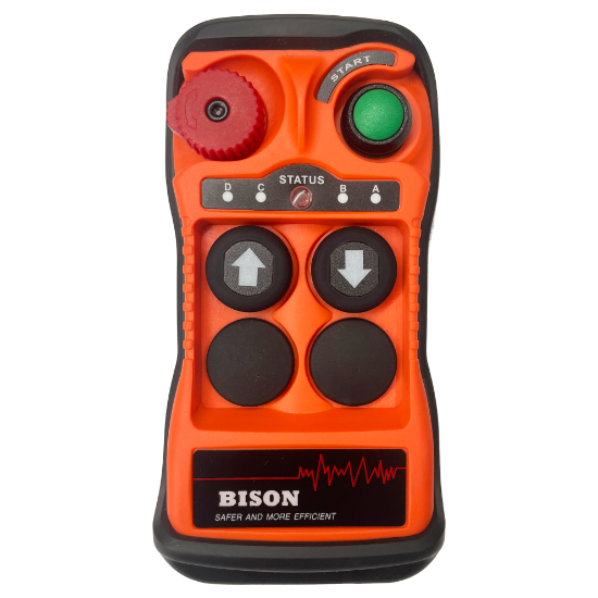 Radio Remote Kit | 2 Button | for Hoist Single Speed | Bison Lifting Q200
