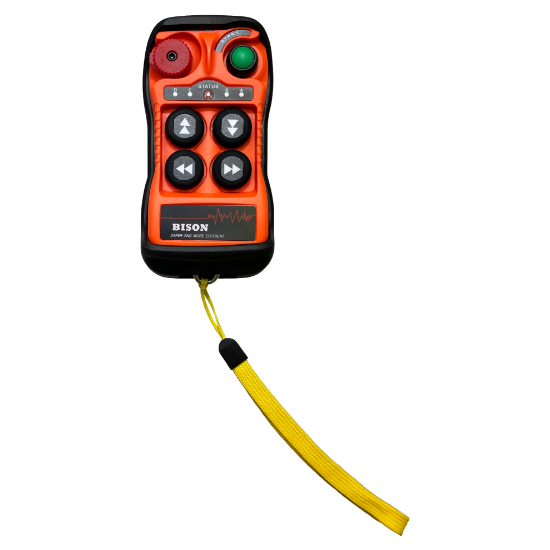 Radio Remote Kit | 4 Button | for Hoist Dual Speed with trolley | Bison Lifting Q404