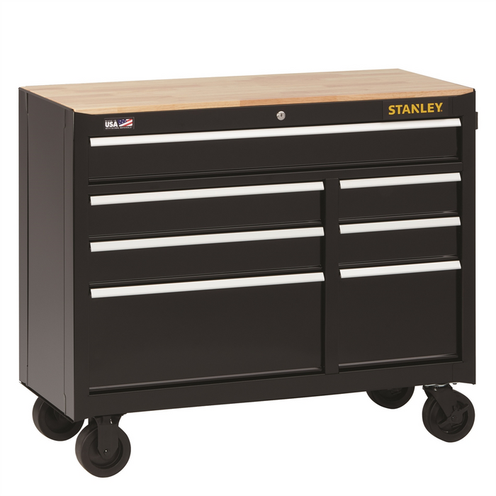 Black & Decker Stanley 7-Drawer Mobile Workbench, 41 in., SNLSTST24174BK
