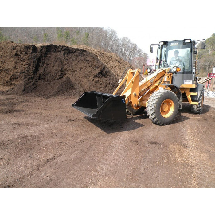 Snow & Mulch Bucket | 78'' | Blue Diamond Attachments