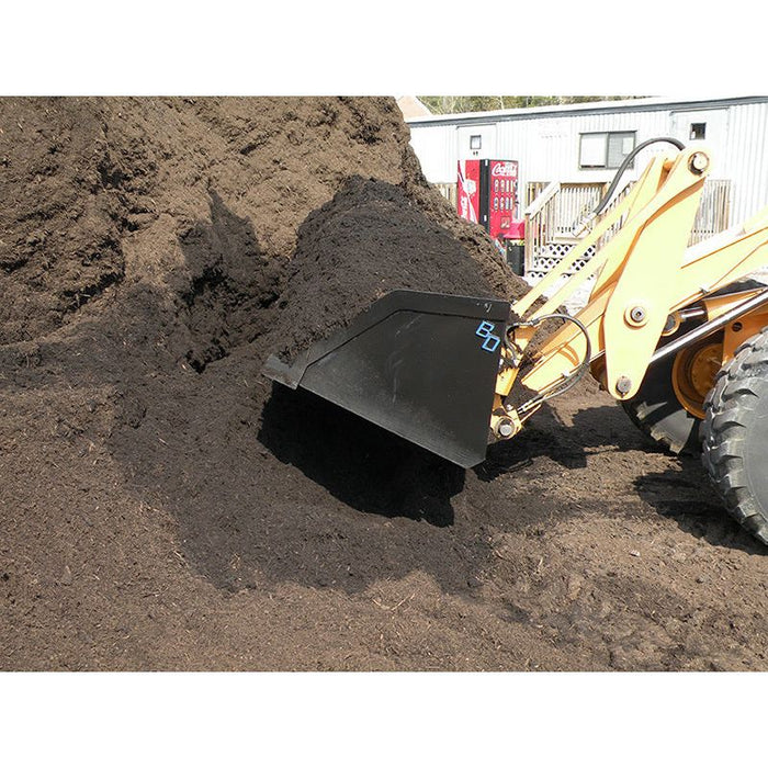 Snow & Mulch Bucket | 78'' | Blue Diamond Attachments