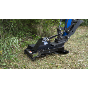 Mini Excavator Brush Cutter | Blue Diamond Attachment