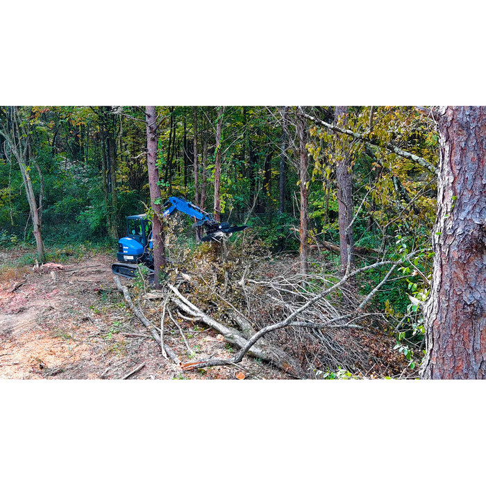 Mini Excavator Cutter Brush | 36'' | Blue Diamond Attachments