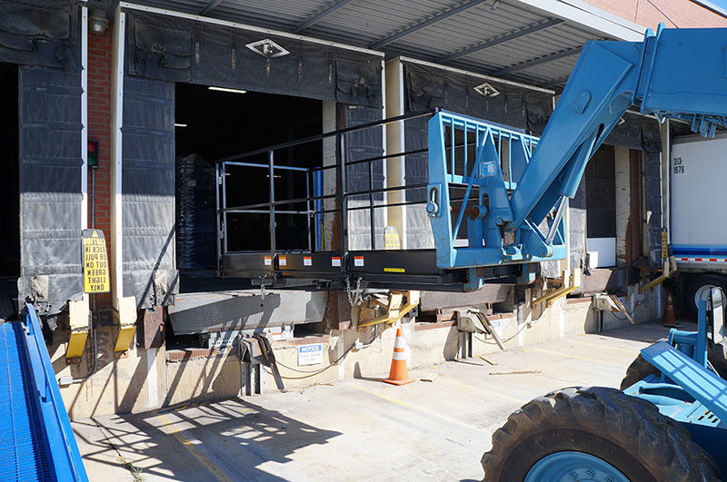 Forklift Work Platform | 4'x 12' | Blue Diamond Attachments 117025