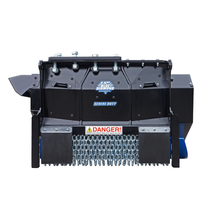 Blue Diamond Severe-Duty Excavator Drum Mulcher – 50″ Cutting Widths