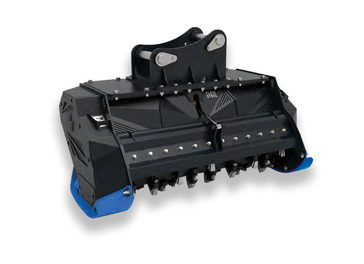 Blue Diamond SDX Excavator Drum Mulcher – 60″, Heavy-Duty