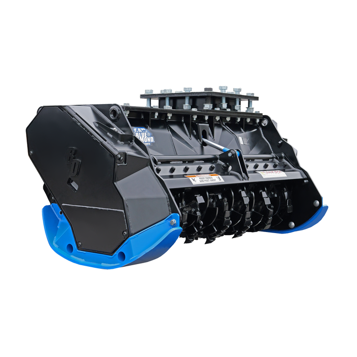 Blue Diamond SDX Excavator Drum Mulcher – 60″, Heavy-Duty