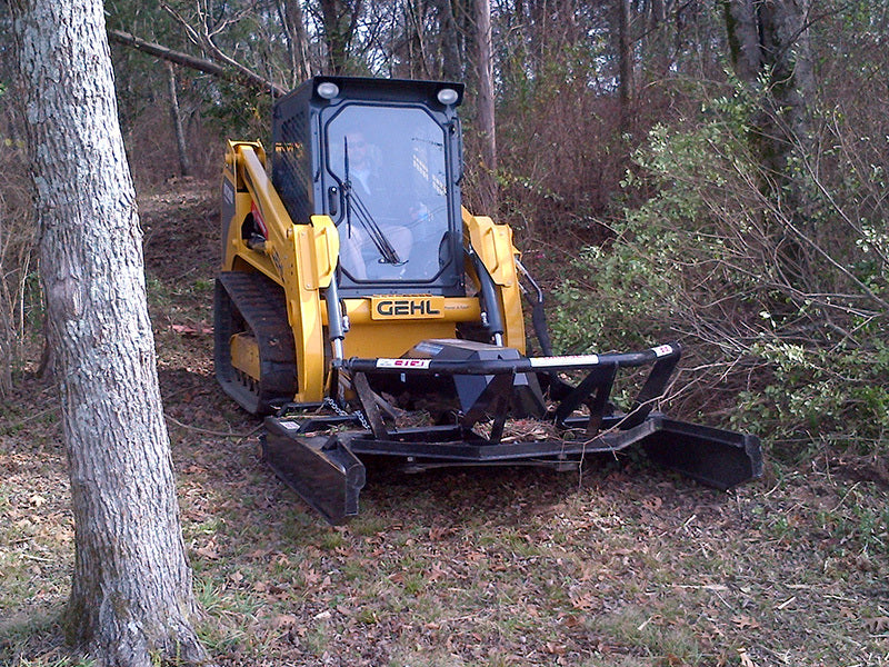 Brush Cutter | 60'' High Flow | Extreme Duty | Open Front | Blue Diamond Attachments 103017