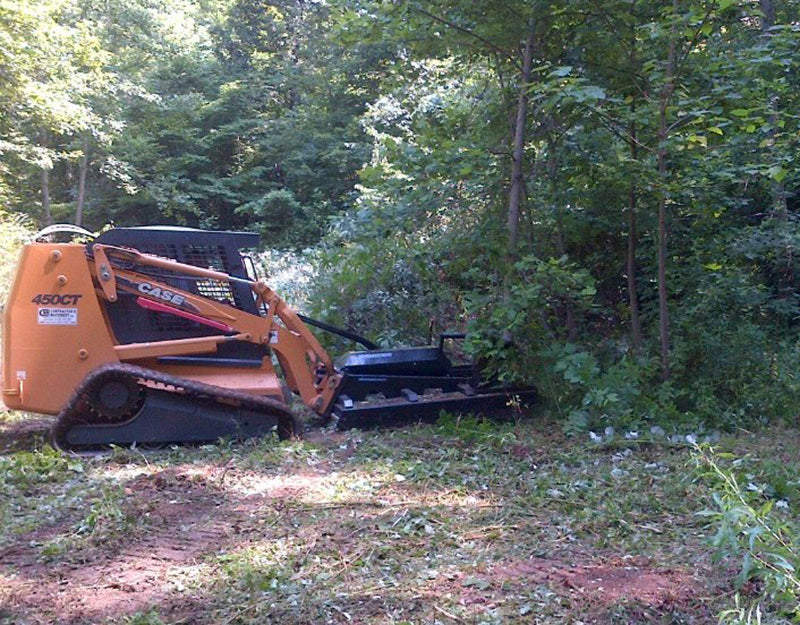 Brush Cutter | 60'' High Flow | Extreme Duty | Open Front | Blue Diamond Attachments 103017