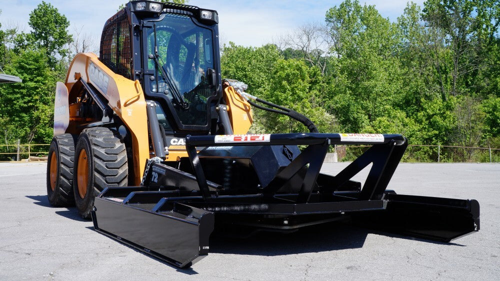 Brush Cutter | 60'' High Flow | Extreme Duty | Open Front | Blue Diamond Attachments 103017