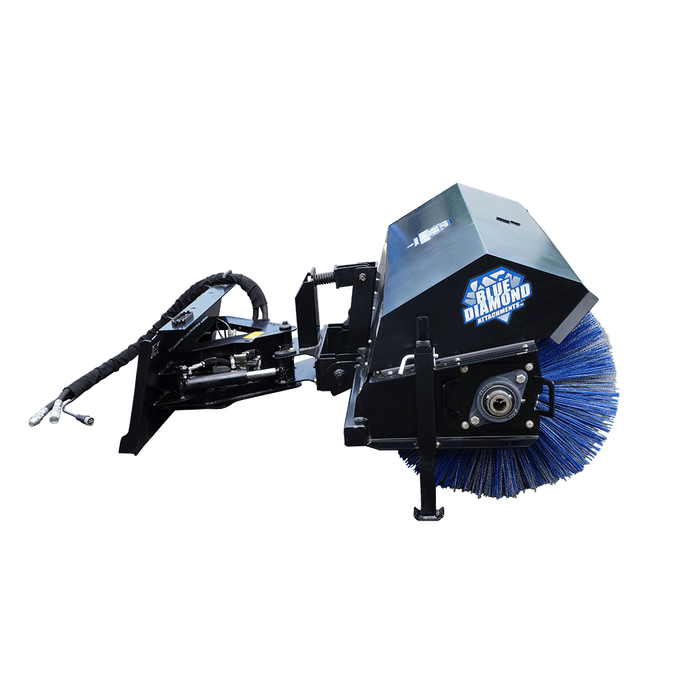 Angle Broom | 60'' | Severe Duty | Blue Diamond Attachments