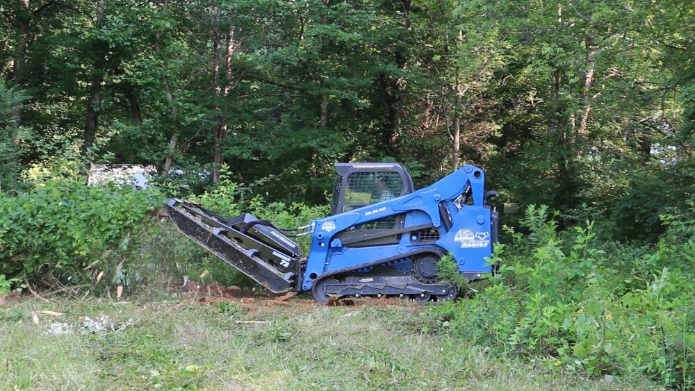 Brush Cutter | 60'' Low Flow | Extreme Duty | Closed Front | Blue Diamond Attachments 103015