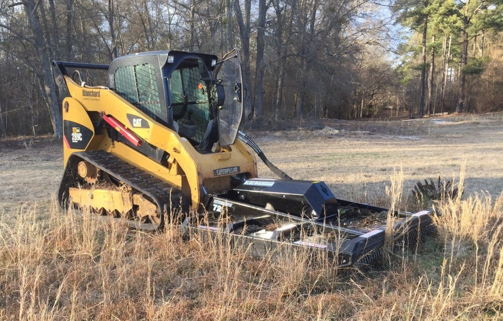 Brush Cutter | 60'' Low Flow | Extreme Duty | Closed Front | Blue Diamond Attachments 103015