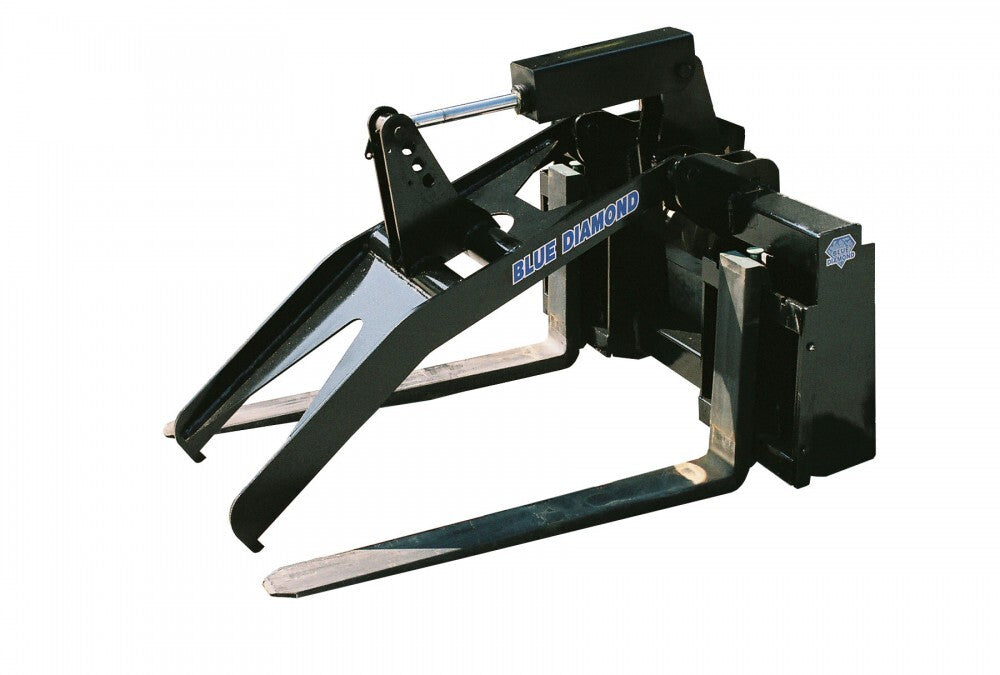 Grapple Fork | 633 lbs | 60'' Wide | Frame Only | Blue Diamond Attachments 106010