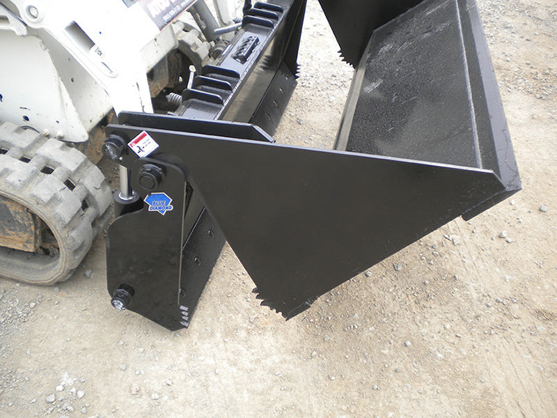 Skid Steer Bucket | 66'' | 4-in-1 | Smooth Edge | Blue Diamond Attachments 108780