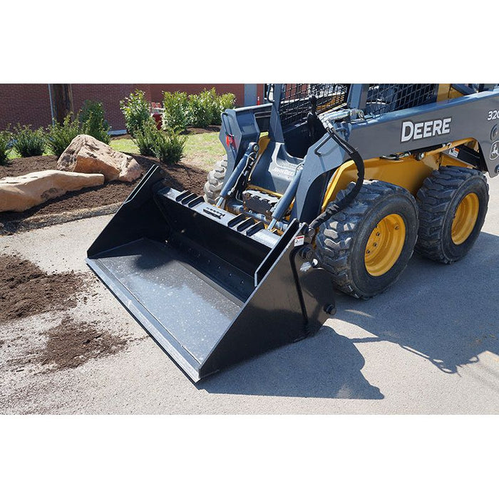 Skid Steer Bucket | 66'' | 4-in-1 | Blue Diamond Attachments