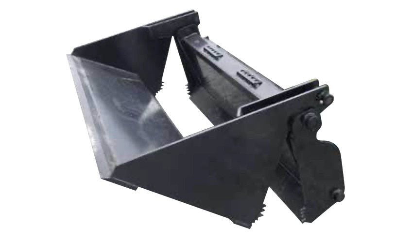 Skid Steer Bucket | 66'' | 4-in-1 | Smooth Edge | Blue Diamond Attachments 108780