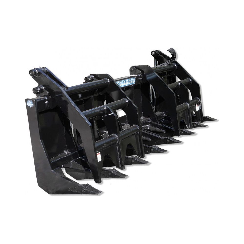 Grapple Rake | 72'' | Blue Diamond Attachments — Prime Industrial USA