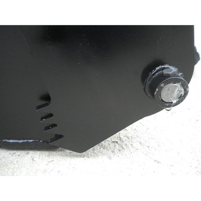 Skid Steer Bucket | 72'' | 4-in-1 | Smooth Edge | Blue Diamond Attachments 108785