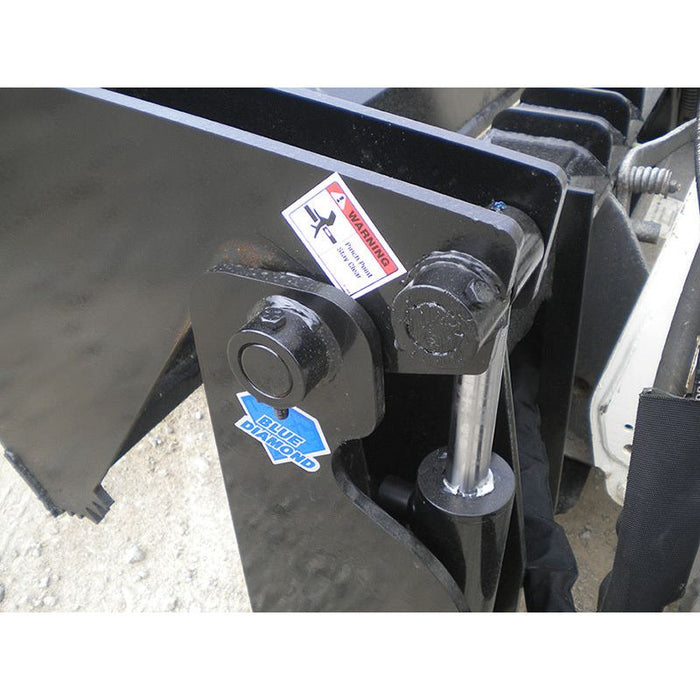 Skid Steer Bucket | 72'' | 4-in-1 | Smooth Edge | Blue Diamond Attachments 108785