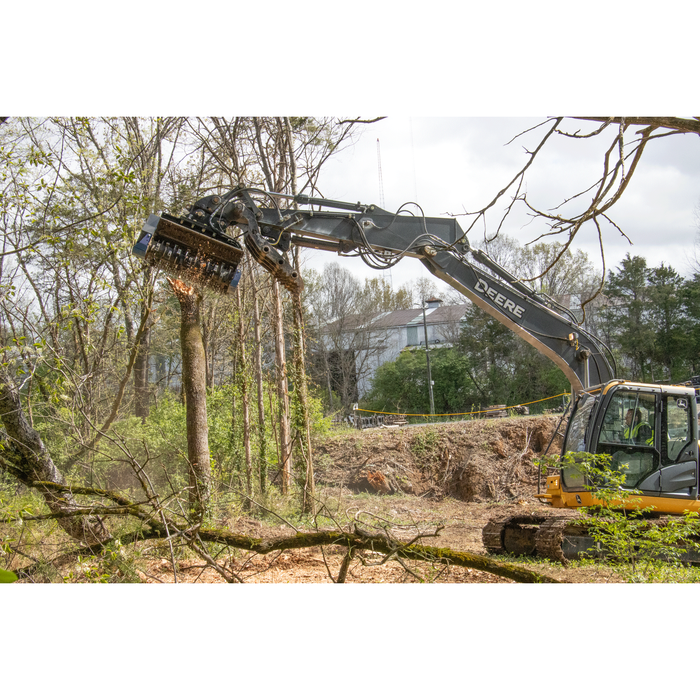 Blue Diamond Extreme-Duty Excavator Drum Mulcher – 40″–50″ Cutting Widths