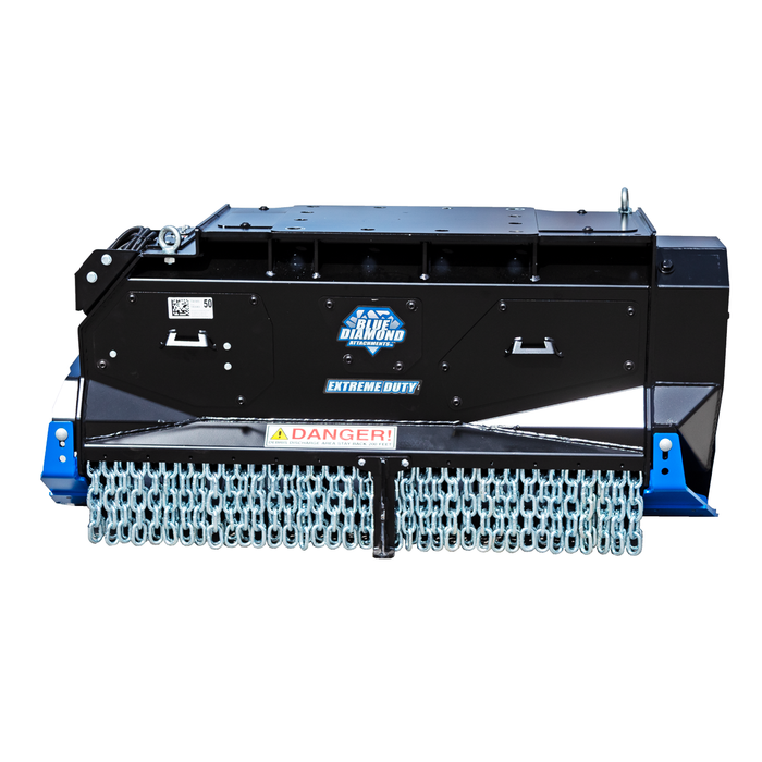 Blue Diamond Extreme-Duty Excavator Drum Mulcher – 40″–50″ Cutting Widths
