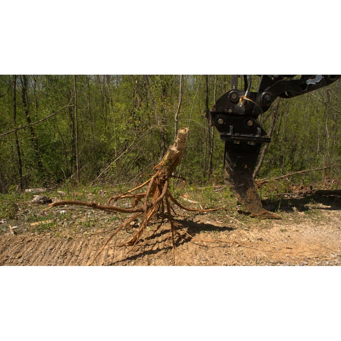 Blue Diamond Excavator Tree Grubber Attachment – Permanent Taproot Removal